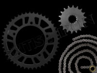 Triumph Tiger Chain And Sprocket Kit Tiger 1050/1050 Abs Chain And Sprocket Kit Bikemaster 18/44/114 Pn Mbi-D5301844