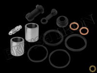 Brake Caliper Rebuild Kit with Pistons for 2-Piston Floating Caliper PN MBI-CRK-P-01