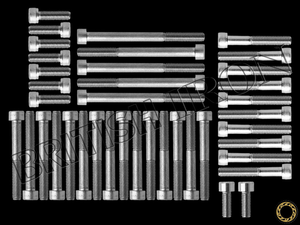 Side Cover Bolt Kit For Air Cooled Efi America/Speedmaster (Up To 460556) Pn Mbi-Schw03