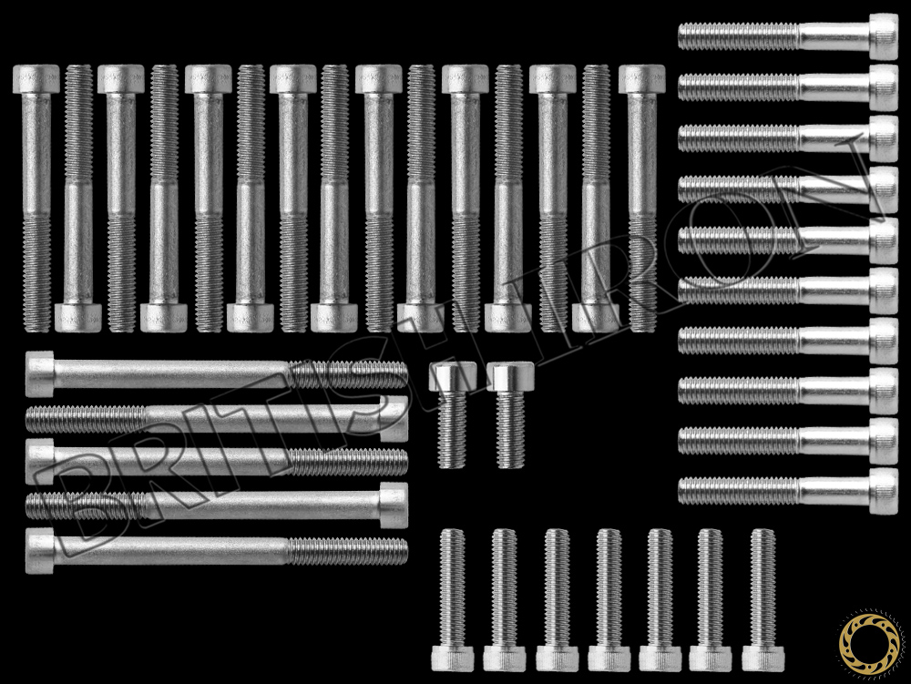 Side Cover Bolt Kit For Air Cooled Efi America/Speedmaster (460557 On) Pn Mbi-Schw04