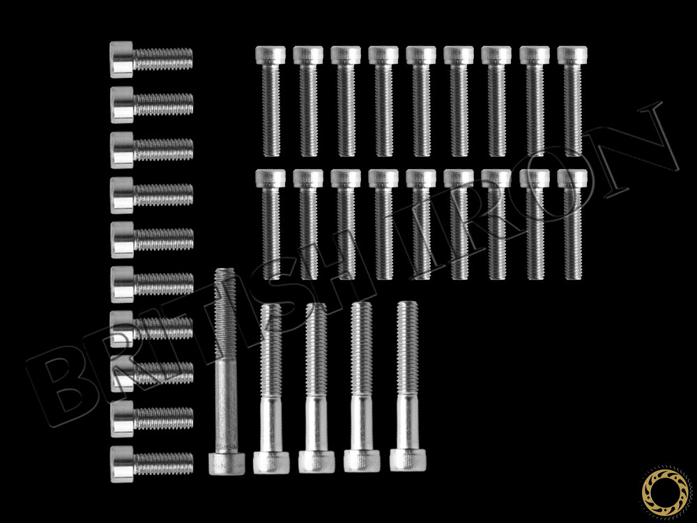 Side Cover Bolt Kit For Speed Triple/Sprint Carbs Pn Mbi-Schw08