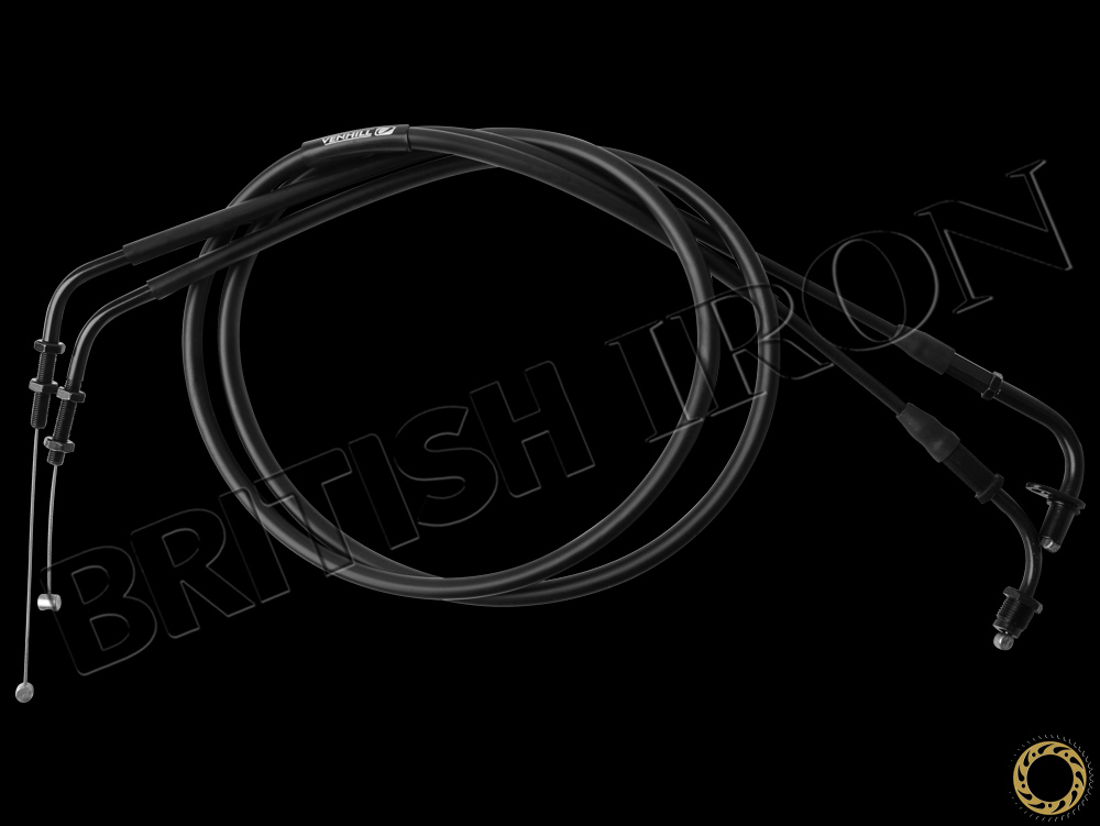Venhill Throttle Cables For 2009-2012 Triumph Thruxton Pn Mbi-01-4-138