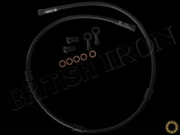 Venhill Front Brake Hose for 2008-16 Triumph America EFI PN MBI-TRI-8007F