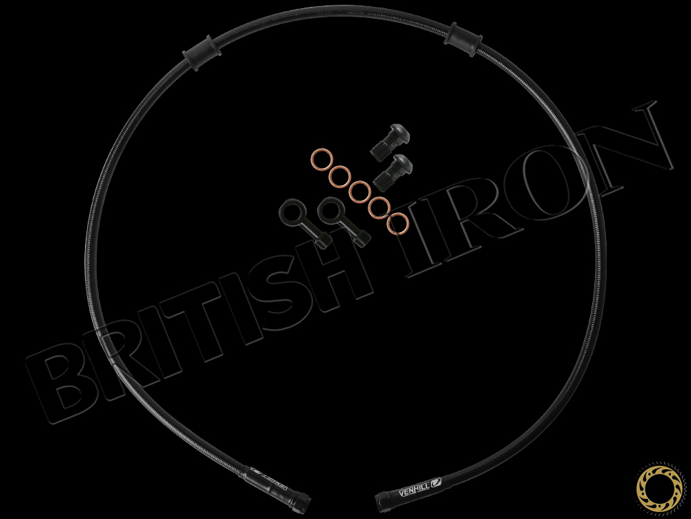 Venhill Front Brake Hose For Triumph Bonneville/T100 Pn Mbi-Tri-8001F