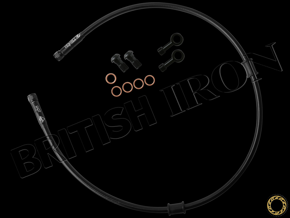 Venhill Rear Brake Hose For Triumph Thruxton 900 Pn Mbi-Tri-9024R